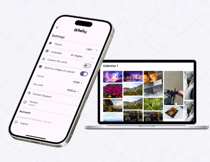 optimize wordpress image galleries from phone